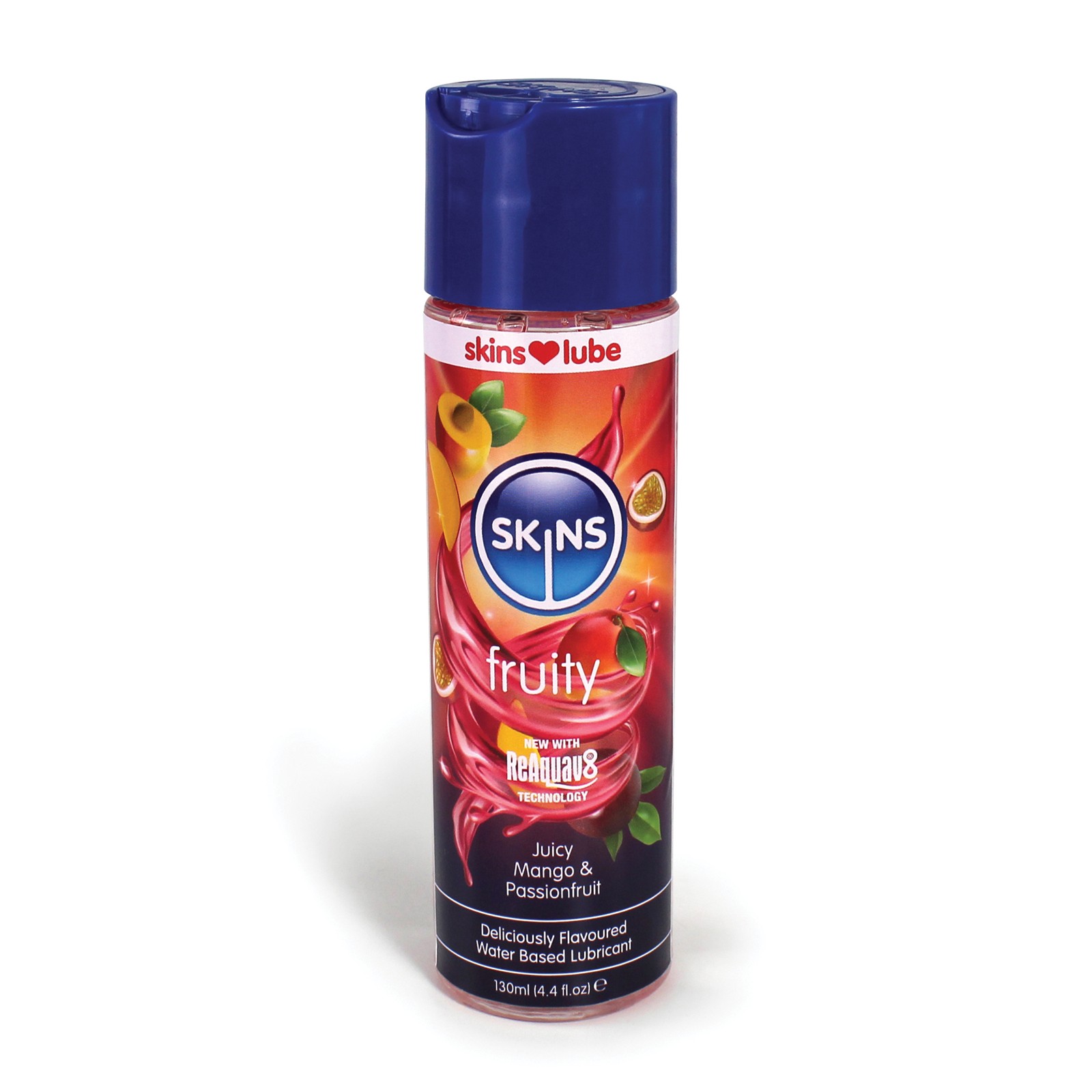 Lubricante a Base de Agua Skins Mango y Fruta de la Pasión - Delicia Fruity