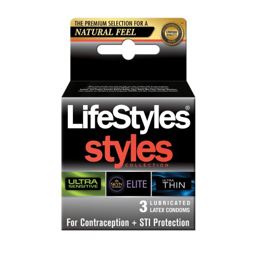 Lifestyles Sensitive Condom Pack - Enjoy Intimacy Safely