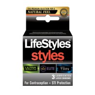 Paquete de Preservativos Lifestyles Sensitive - Disfruta la Intimidad de Forma Segura