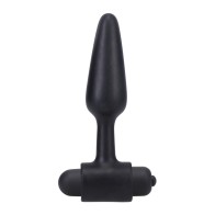 Plug Anal Vibrante 4" - Negro