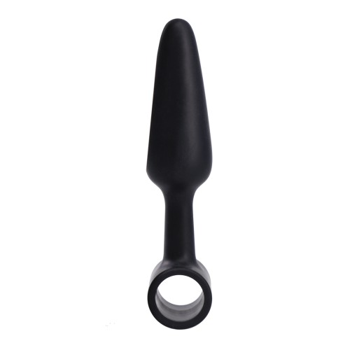 Plug Anal Vibrante 4" - Negro