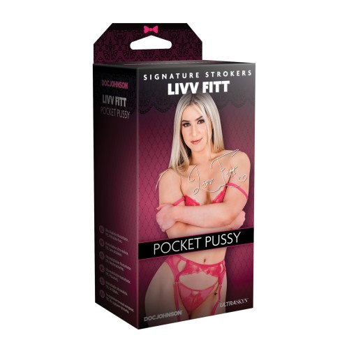 Livv Fitt ULTRASKYN Pocket Stroker for Realistic Pleasure