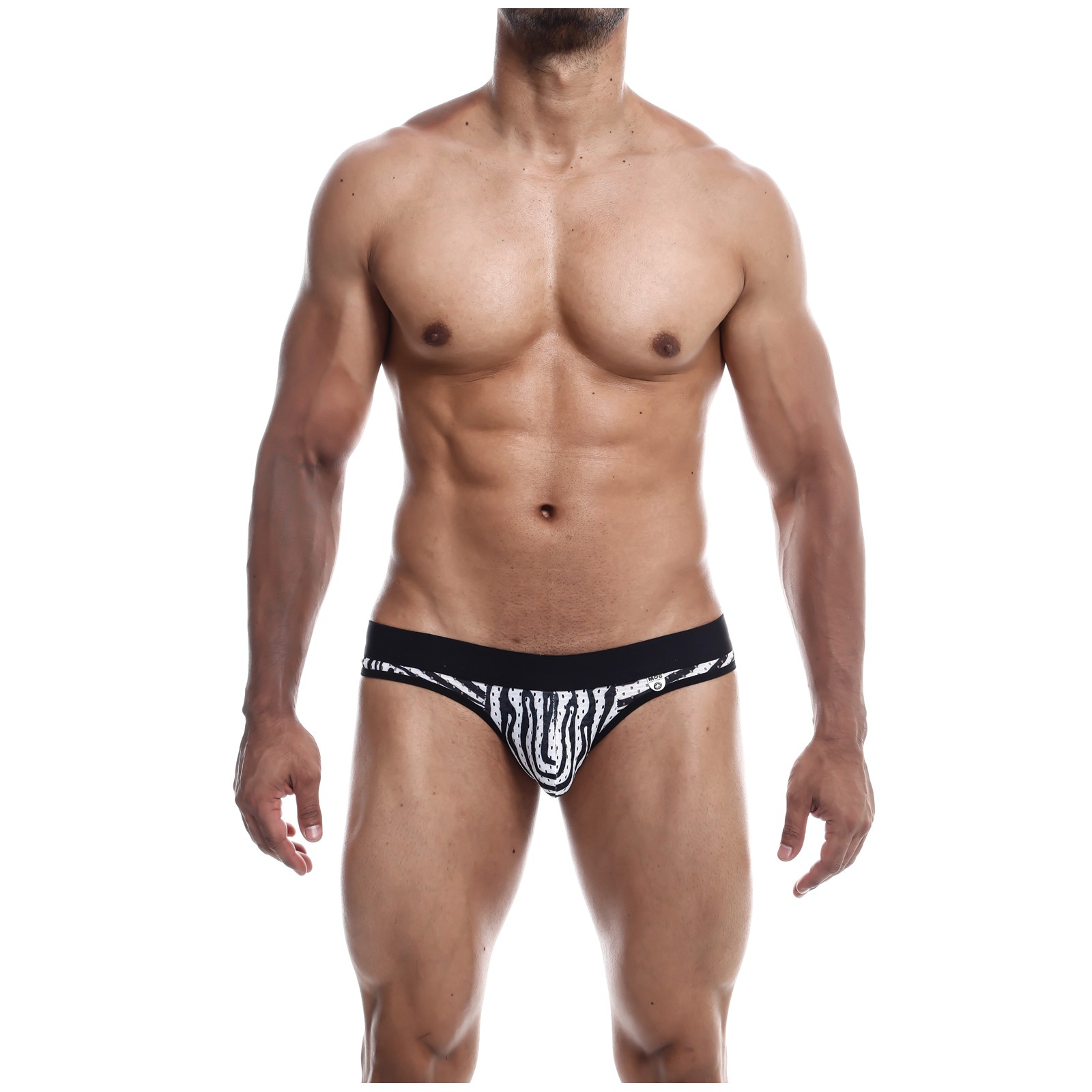 Male Basics MOB Aero Jock Zebra MD