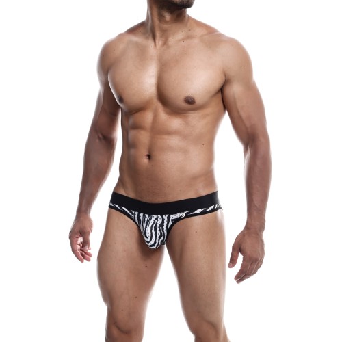 Male Basics MOB Aero Jock Zebra MD