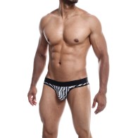 Male Basics MOB Aero Jock Zebra MD