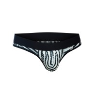 Male Basics MOB Aero Jock Zebra MD