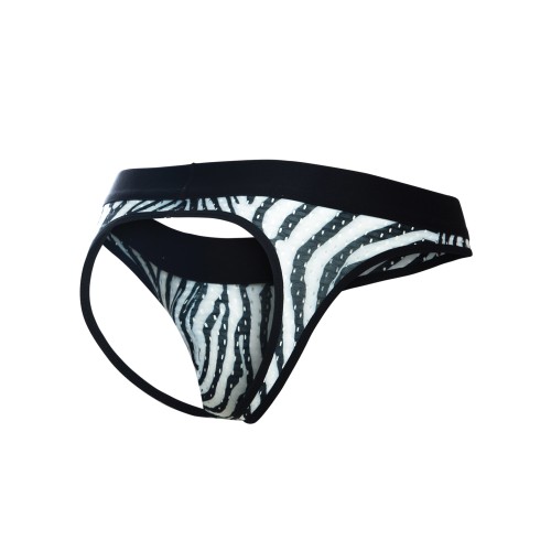 Male Basics MOB Aero Jock Zebra MD