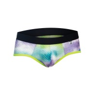 Male Basics MOB Aero Brief - Green Dye S/M