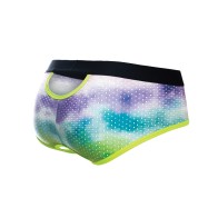 Male Basics MOB Aero Brief - Green Dye S/M