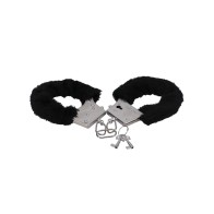 In A Bag Furry Handcuffs - Black