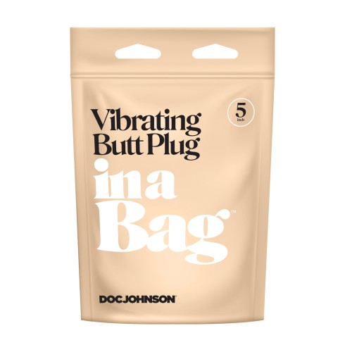 In A Bag 5 Inch Vibrating Butt Plug