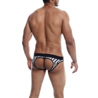 Male Basics MOB Aero Jock Zebra - Cobertura Mínima