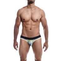 Male Basics MOB Aero Jock Green Dye LG