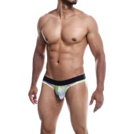 Male Basics MOB Aero Jock Green Dye LG