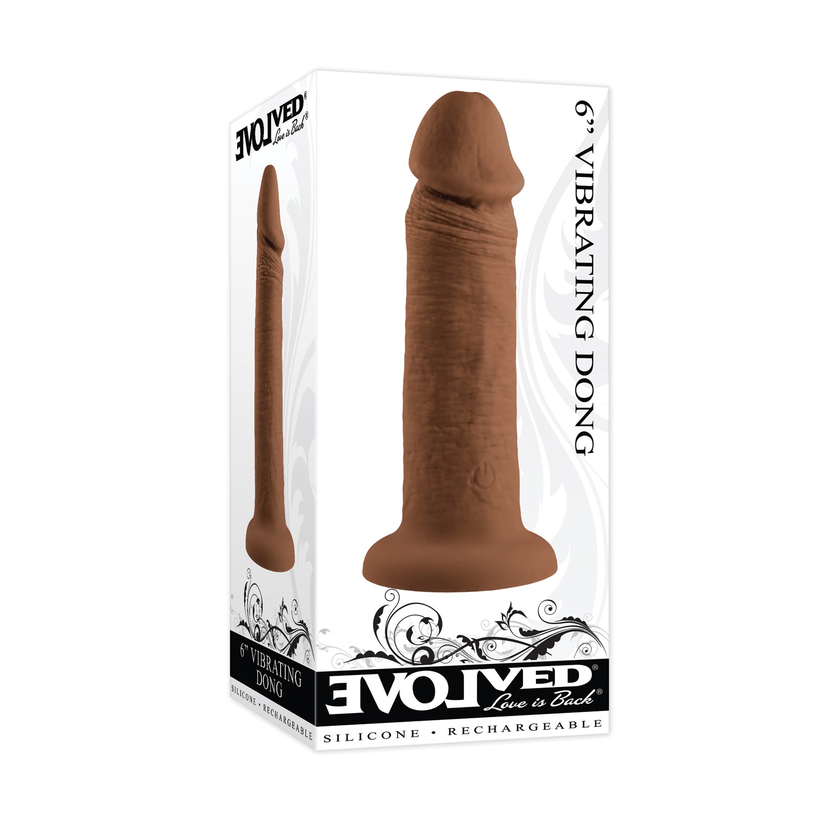 Evolved 6" Vibrating Dong - Ultimate Satisfaction