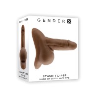 Dispositivo Gender X Para Orinar de Pie Oscuro