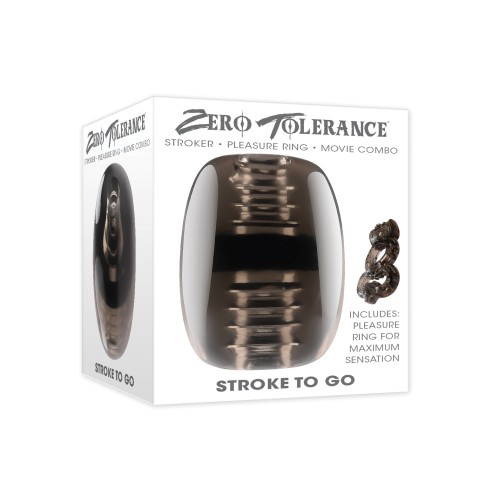 Zero Tolerance Stroke To Go Black Stroker