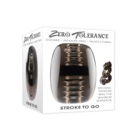 Zero Tolerance Stroke To Go Black Stroker