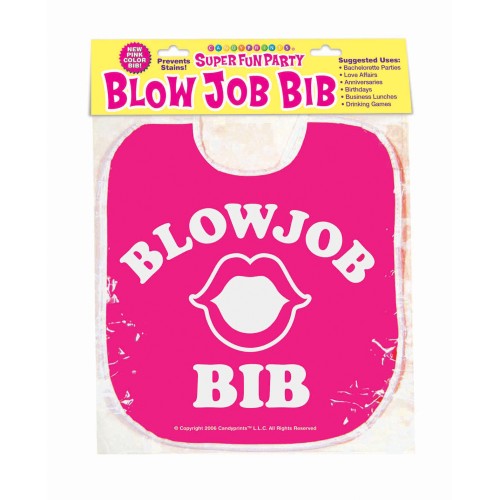 Divertido Babero Blow Job para Fiesta