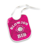 Funny Blow Job Bib for Party Fun