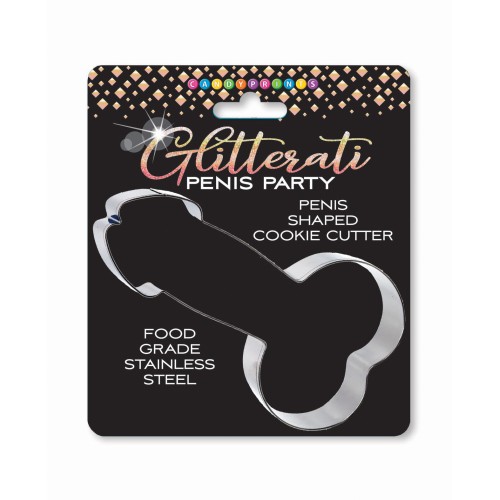 Glitterati Penis Cookie Cutter for Fun Baking