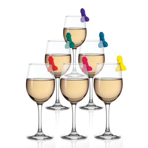 Marcadores de Cocktail Super Divertidos Set de 6 - Esenciales para Fiestas