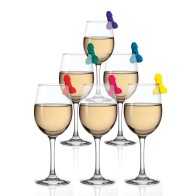 Marcadores de Cocktail Super Divertidos Set de 6 - Esenciales para Fiestas