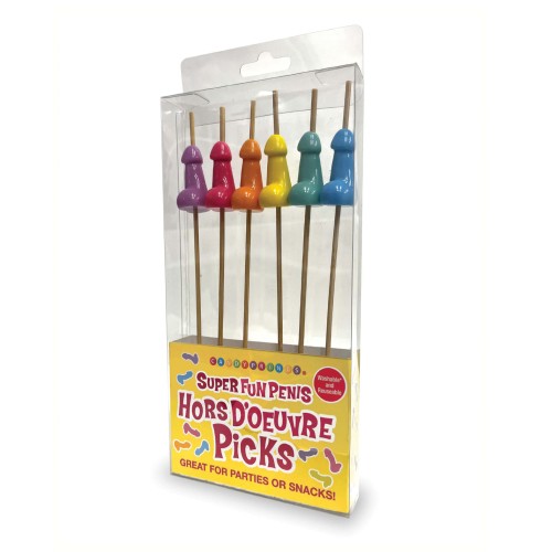 Super Fun Hor D'Oeuvre Picks Set of 6