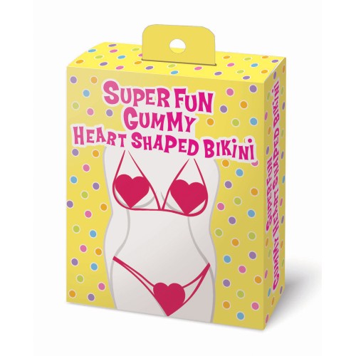 Super Fun Gummy Heart Bikini Set