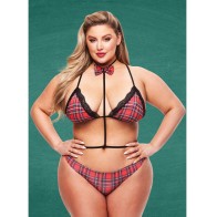 Teacher's Pet Schoolgirl Set Red/Black