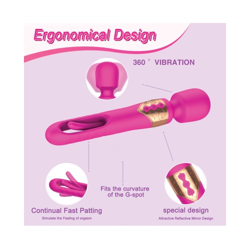 Ellie Flicking Wand Hot Pink