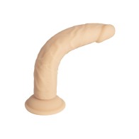 Naked Addiction 9" Dual Density Silicone Dildo - Vanilla