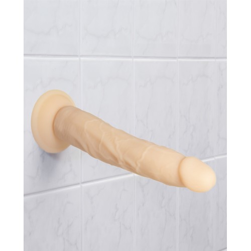 Dildo de Silicona de Densidad Doble Naked Addiction 9" - Vainilla