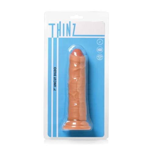 Curve Toys Thinz 7" Uncut Dildo - Light