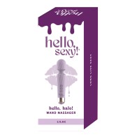 Hello Sexy! Halo! Wand Massager - Lilac