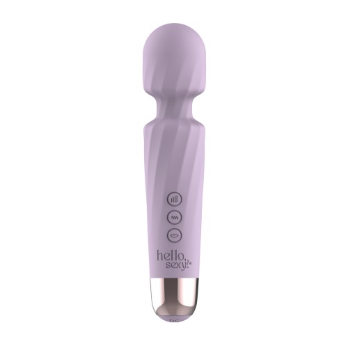 Hello Sexy! Halo! Wand Massager - Lilac