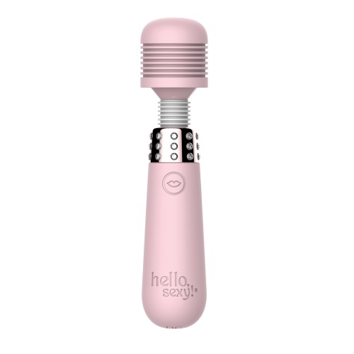 Hello Sexy! Mini Masajeador de Varita Bling Bling - Compra Ahora