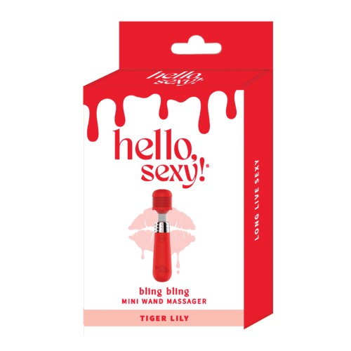 ¡Hola Sexy! Mini Masajeador Bling Bling