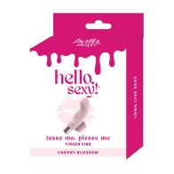 Hello Sexy Tease Me Please Me Finger Vibe Cherry Blossom