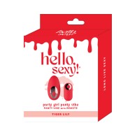 Vibrador de Panty Party Girl Hello Sexy! - Tiger Lily