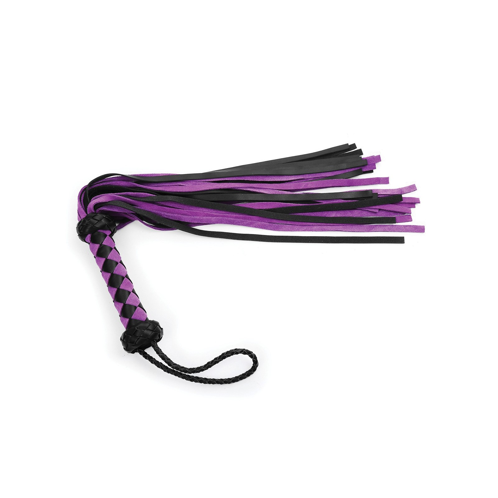 Plesur 22" Leather Flogger Purple