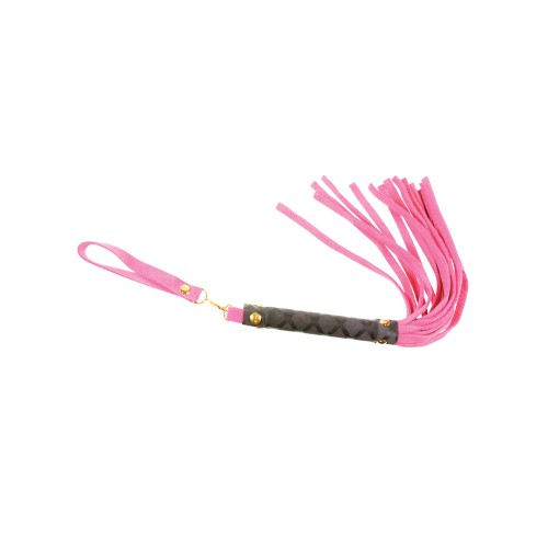 Plesur Mini Leather Flogger Pink