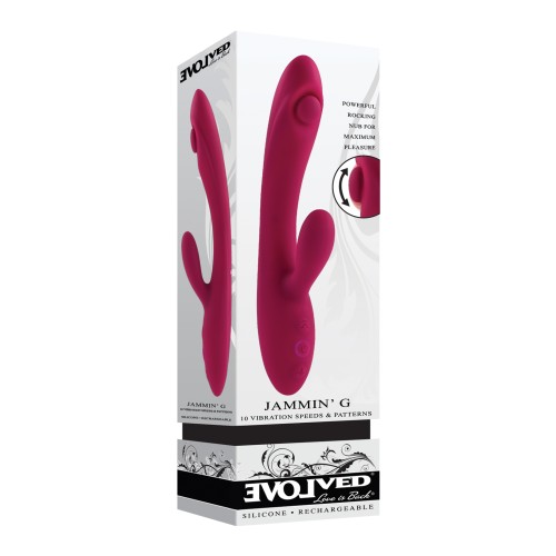 Evolved Jammin' G Vibrador - Burdeos