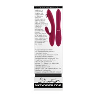 Evolved Jammin' G Vibrator - Burgundy