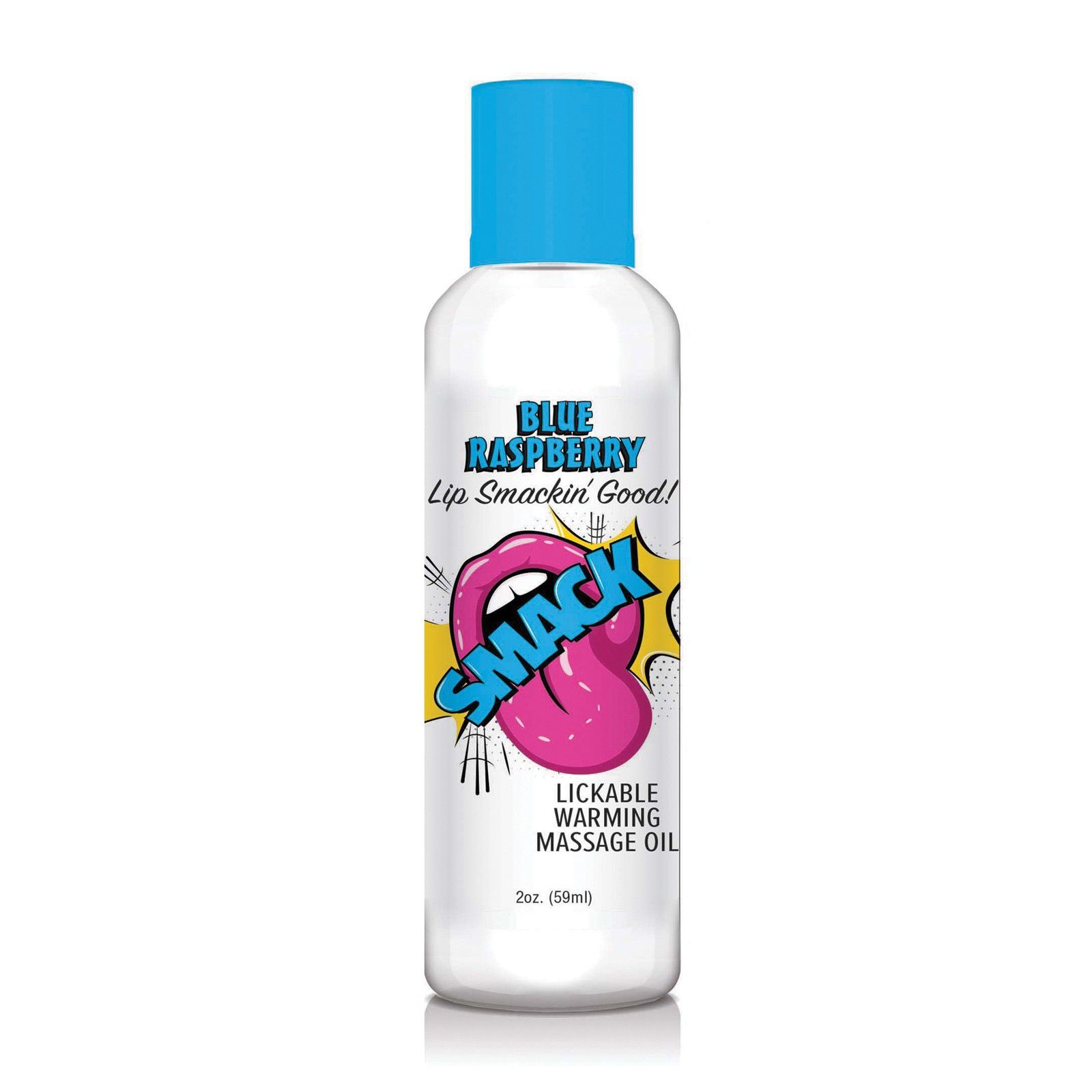 Smack Warming Massage Oil - Blue Raspberry