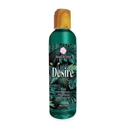 Desire Pheromone Massage Oil Pink Grapefruit