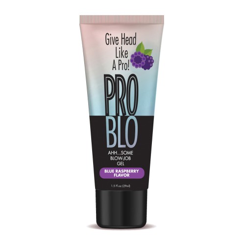 Gel de Placer Oral Pro Blo Frambuesa Azul