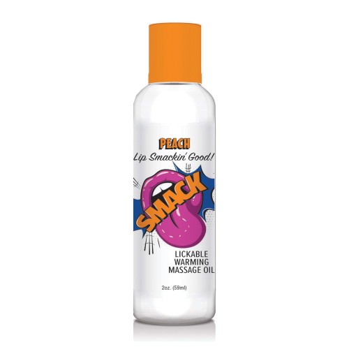 Peach Warming Massage Oil for Intimate Fun