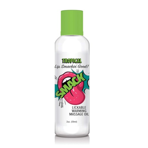 Smack Warming Massage Oil Tropical