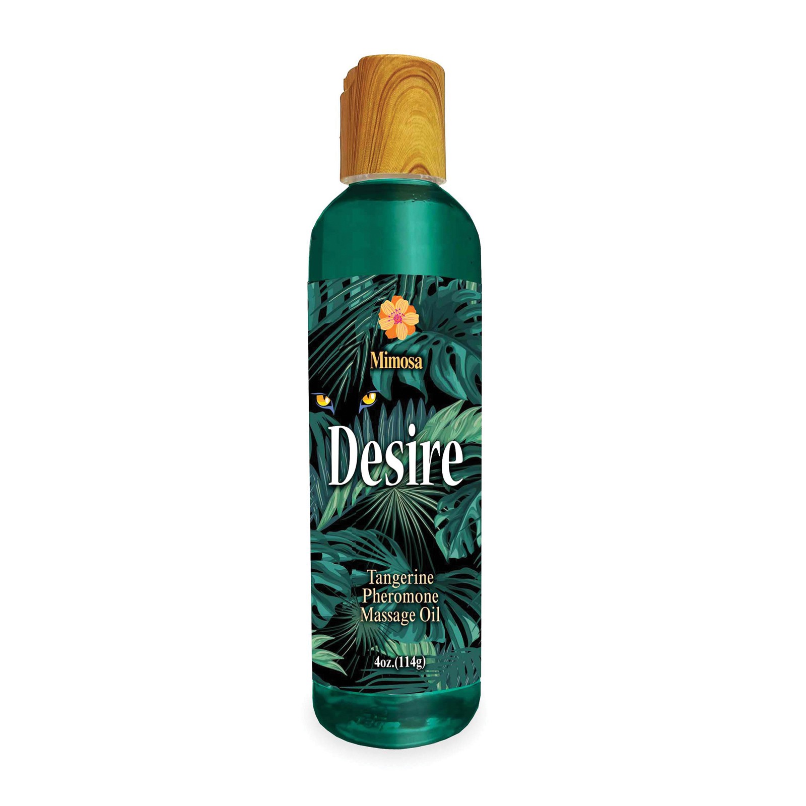 Desire Pheromone Massage Oil Tangerine 4 oz